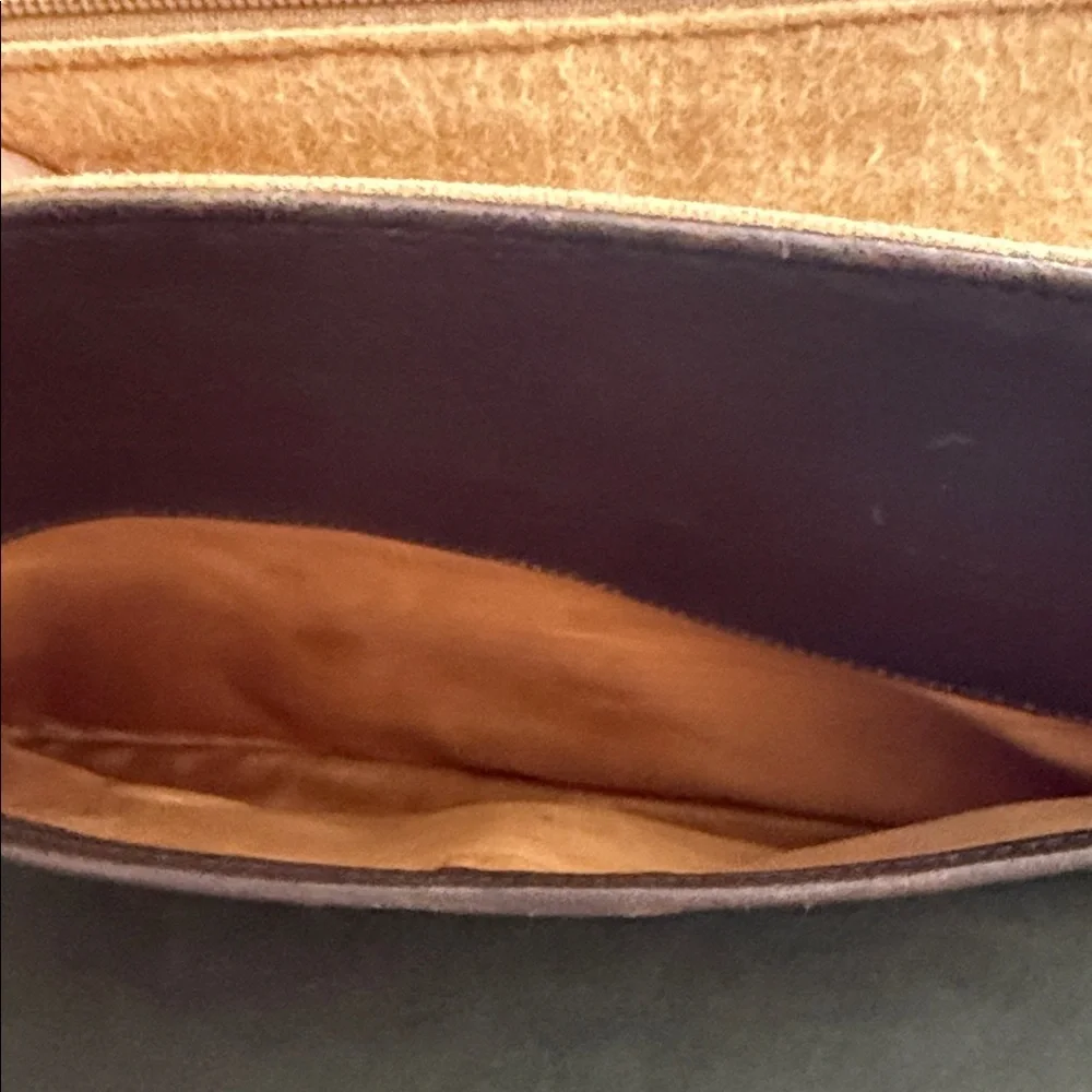 💚♥️Gucci Envelope Crossbody Bag with Brown Leather and Green-Red Web Strap - Picture 13 of 16